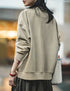 Premium Sweatshirt for Women – Solid Color, Minimalist Pullover, Casual Sweatshirt